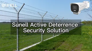 Rozwiązanie bezpieczeństwa Sunell Active Deterrence