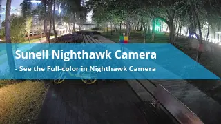 Kamera Sunell Nighthawk w bardzo słabym świetle