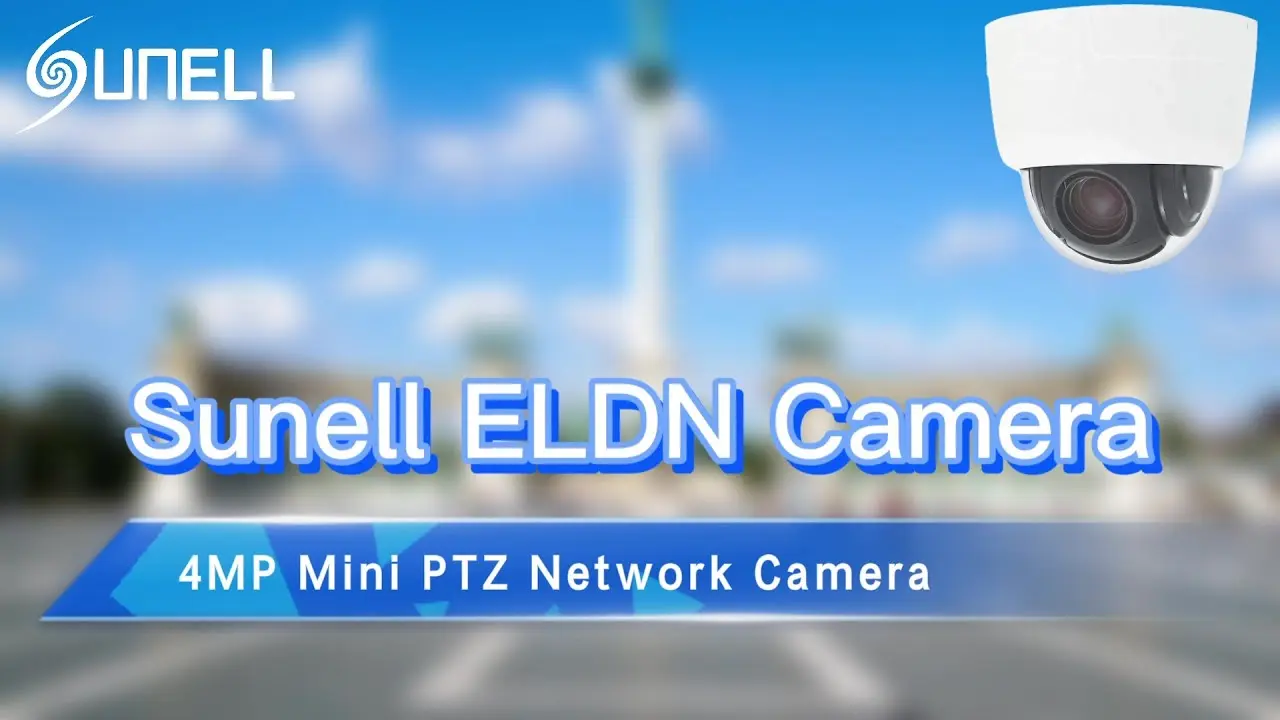 Mini kamera sieciowa PTZ Sunell 4MP