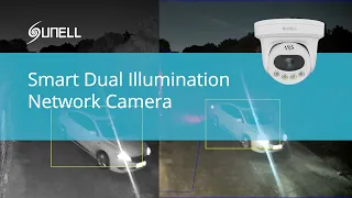 Inteligentna kamera z podwójnym oświetleniem Sunell